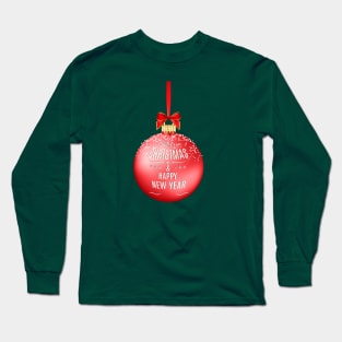 Merry Christmas and Happy New Year Long Sleeve T-Shirt